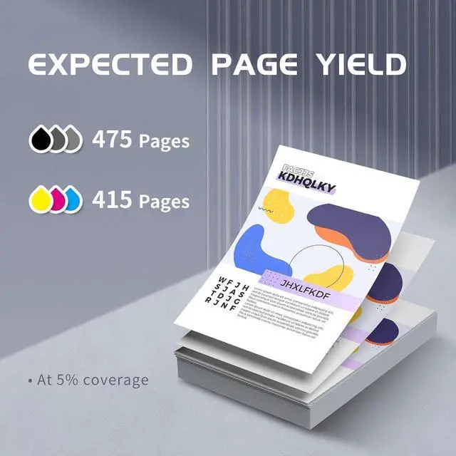 Alt view image 3 of 7 - ZIPRINT Remanufactured Ink Cartridge Replacement  21 22 21XL 22XL (C9351AN & C9352AN)  Deskjet F4180 F2210 D1560 D1530 D1420 D1520 3915 3930 PSC 1410 Officejet 4315 J3680 Printer, 2-Pack