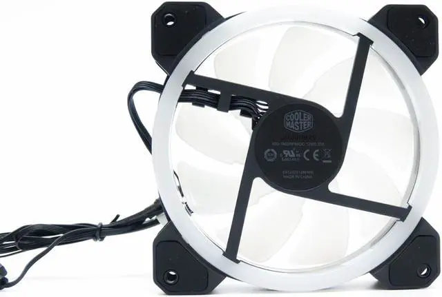 Alt view image 5 of 7 - MasterFan MF120 S3 (PWM) - Addressable RGB 120mm Fan w/ Triple-loop BOLD ARGB Lighting