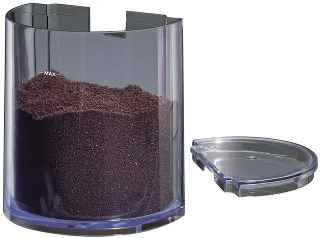 Alt view image 7 of 7 - Precision Burr Coffee Grinder: 12 Settings, 8 oz Capacity for Drip, French Press, Espresso, Pour Over, Cold Brew - Stainless Steel, 110W, Auto-Stop, Easy Clean - Coffee Grinders for Home Use