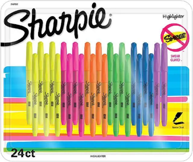 Alt view image 10 of 10 - Sharpie Accent Assorted Highlighters - 24 ct.