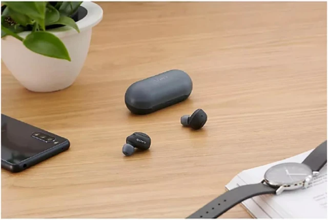 Alt view image 3 of 3 - Sony WFC500 True Wireless In-Ear Bluetooth Headphones