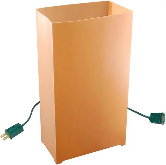 Main image of Electric LED Luminaria Kit, Tan - Set of 6
