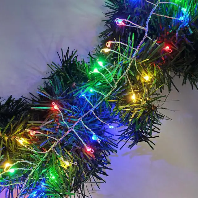 Alt view image 2 of 3 - Battery Operated LED Firecracker Fairy String Lights, Multicolor - Set of 3