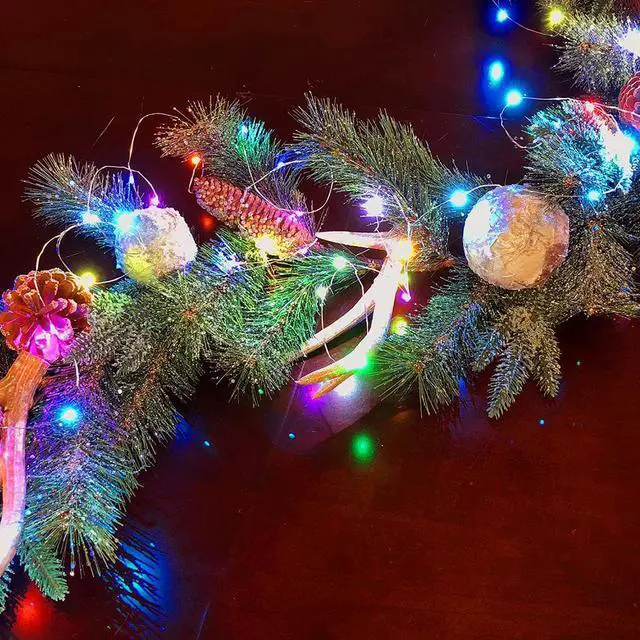 Alt view image 4 of 7 - Battery Operated LED Fairy String Lights, Twinkling Multicolor - Set of 2