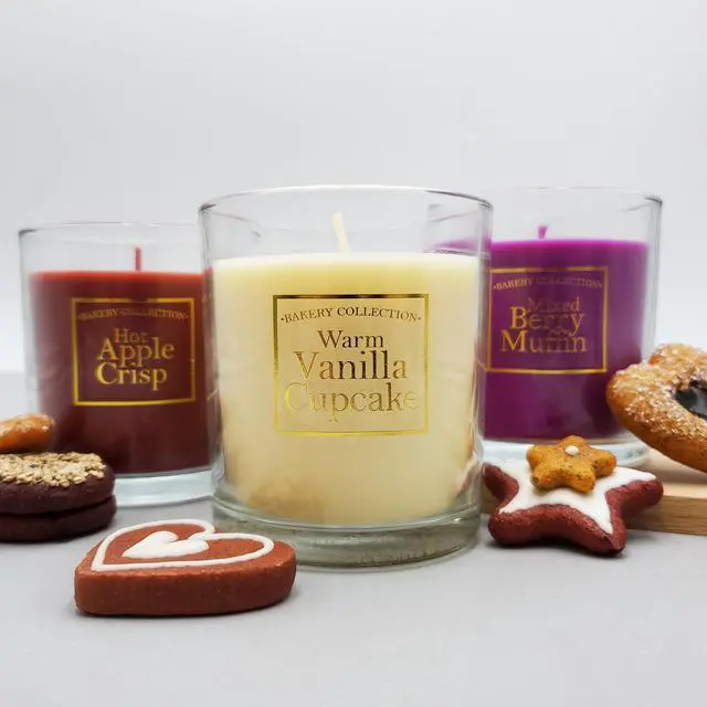 Alt view image 2 of 5 - Scented Wax Candles, Bake Shoppe Collection - Set of 3