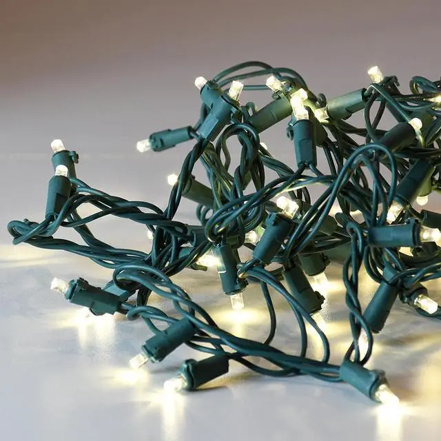Alt view image 2 of 7 - Lumabase 38501 Electric Led Mini String Lights, Soft White