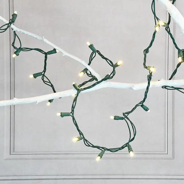 Alt view image 3 of 7 - Lumabase 38501 Electric Led Mini String Lights, Soft White
