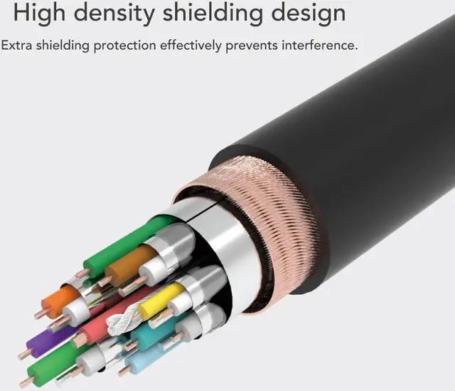 Alt view image 6 of 7 - Avier PREMIUM G+ True 8K Ultra High Speed HDMI Cable 1M