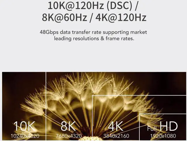Alt view image 4 of 7 - Avier PREMIUM G+ True 8K Ultra High Speed HDMI Cable 1M