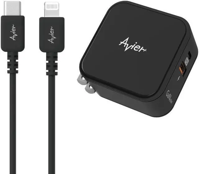 Main image of Avier GaN 65W 2-Port Fast Charging Combo Pack