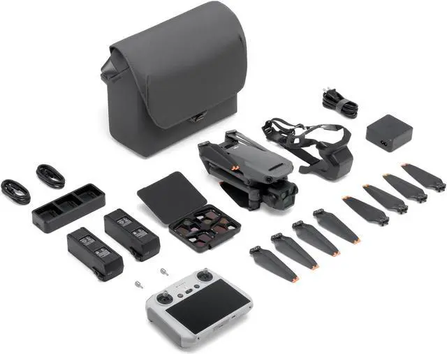 Alt view image 7 of 7 - DJI Mavic 3 Pro Tri-Light Telephoto Camera Aerial Drone,45 Minutes Long Endurance,15km HD Mapping,Remote Control with Screen 3 Batteries