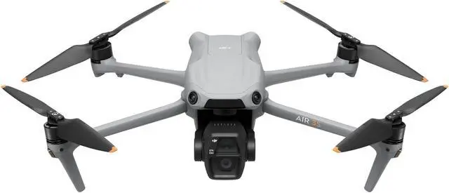Alt view image 2 of 6 - DJI Air3s Professional HD dual-camera aerial drone with omni-directional obstacle avoidance and auto-tracking, Remote Control With Screen, 3 batteries