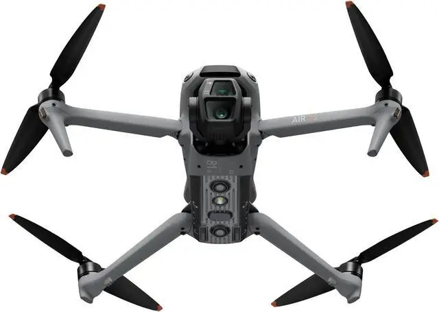 Alt view image 4 of 6 - DJI Air3s Professional HD dual-camera aerial drone with omni-directional obstacle avoidance and auto-tracking, Remote Control With Screen, 3 batteries