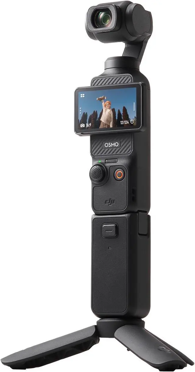 Alt view image 4 of 7 - DJI Osmo Pocket3 Sports Digital Camera, 1-inch CMOS & 4K/120fps, Compact & Portable, Stereo Cashier Function, Physical Package