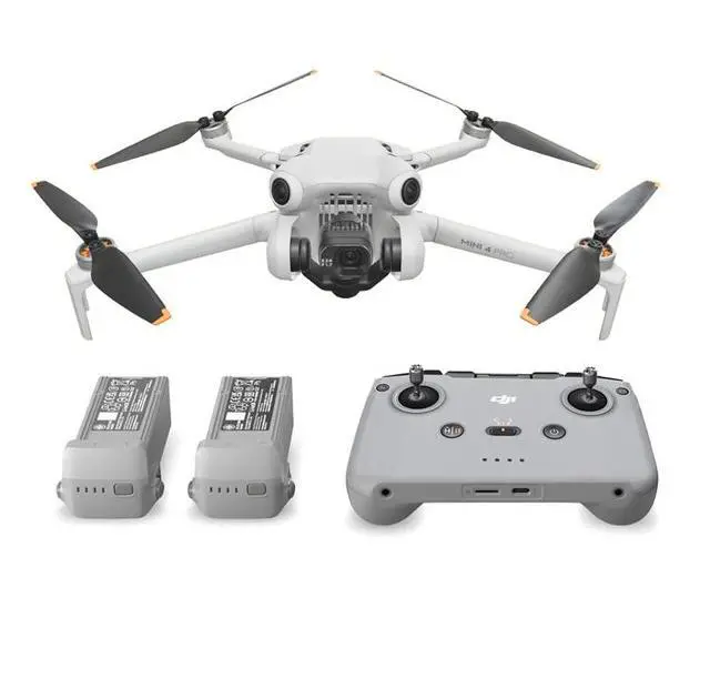 Main image of DJI Mini4 Pro Aerial Drone with Screen Remote, a new upgraded and modernized mini quadcopter, Normal remote control, 3 Batteries
