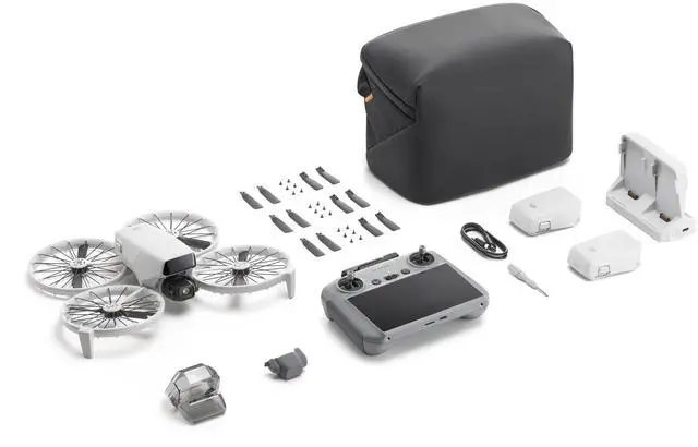 Alt view image 7 of 7 - DJI Flip AI Intelligent HD Aerial Drone,with 4KUHD Camera, 44,000 ft/13km Video Transmission, 30 Minutes Endurance, Easy to CarryWeight 249g, Remote control with screen 3 Batteries