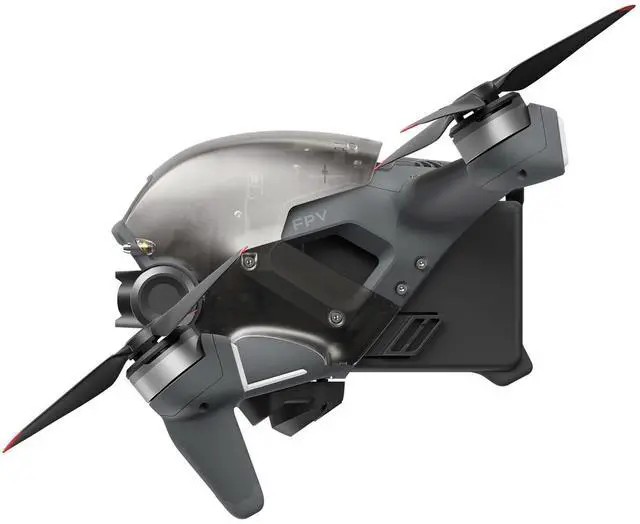 Alt view image 4 of 6 - DJI FPV Crossover Drone, Immersive Flight Experience, 4K 60FPS Ultra Wide 150° FOV, 10km HD Low Latency Video Transmission, Premium Package, 1 Battery