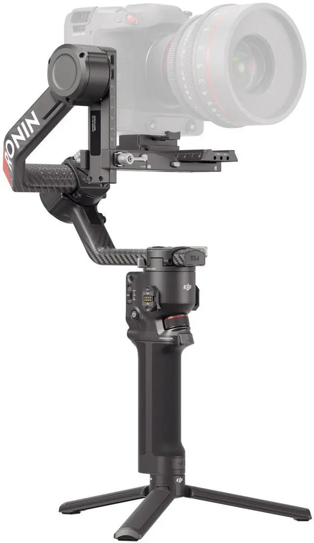 Alt view image 6 of 7 - DJI RS4 Pro 3-Axis Gimbal Stabilizer for DSLR Cameras, Compatible with Multiple Camera Brands, Supports Vertical Shooting, Maximum Load Capacity 4.5kg, Premium Package