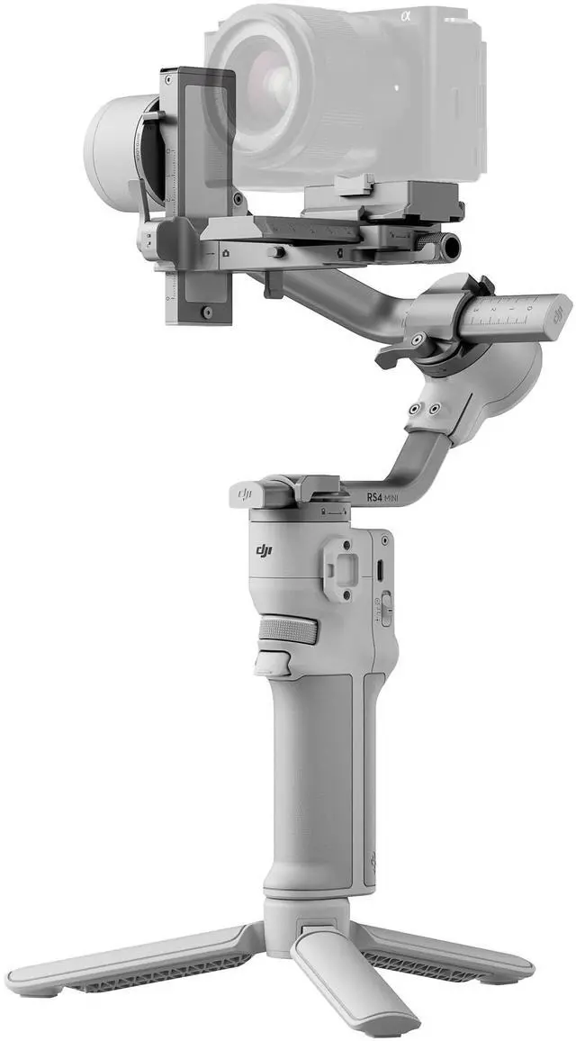 Alt view image 4 of 7 - DJI RS4 Mini Gimbal Stabilizer for Canon/Sony/Panasonic/Nikon/Fujifilm Cameras, Auto Axis Lock, Intelligent Tracking, Payload 4.4Lbs/4.4 Pounds, Camera Gimbal, Standard Package