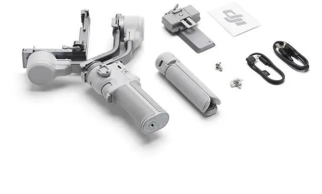Alt view image 7 of 7 - DJI RS4 Mini Gimbal Stabilizer for Canon/Sony/Panasonic/Nikon/Fujifilm Cameras, Auto Axis Lock, Intelligent Tracking, Payload 4.4Lbs/4.4 Pounds, Camera Gimbal, Standard Package