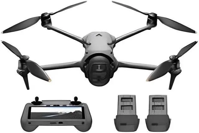 Main image of DJI Mavic 4 Pro Ultra HD Aerial Photography Drone, equipped with a 100-megapixel 4/3-inch Hasselblad camera, a flagship-level 360-degree rotating gimbal, a battery life of 51 minutes, and comes with t