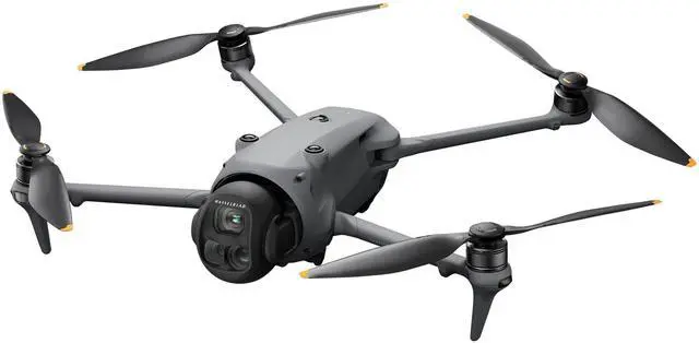 Alt view image 3 of 6 - DJI Mavic 4 Pro Ultra HD Aerial Photography Drone, equipped with a 100-megapixel 4/3-inch Hasselblad camera, a flagship-level 360-degree rotating gimbal, a battery life of 51 minutes, and comes with t