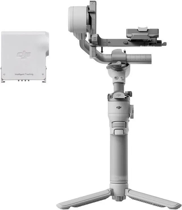 Alt view image 2 of 7 - DJI RS4 Mini Gimbal Stabilizer for Canon/Sony/Panasonic/Nikon/Fujifilm Cameras, Auto Axis Lock, Intelligent Tracking, Payload 4.4Lbs/4.4 Pounds, Camera Gimbal,  Premium Package