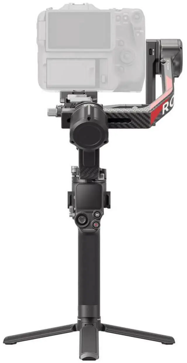 Alt view image 6 of 7 - DJI RS 4Pro 3-Axis Gimbal Stabilizer for DSLR Cameras, Compatible with Many Brands of Cameras, Supports Vertical Shooting, Maximum Load Capacity 4.5 kg, Standard Package