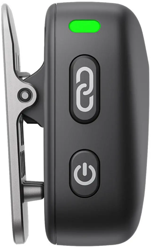 Alt view image 4 of 6 - DJI Mic Mini (2TX+1RX+Charging Case), Wireless Lavalier Microphone, Intelligent Noise Cancellation, 32-bit Internal Floating Recording, 820 Ft. Range, Microphone for IPhone, Android