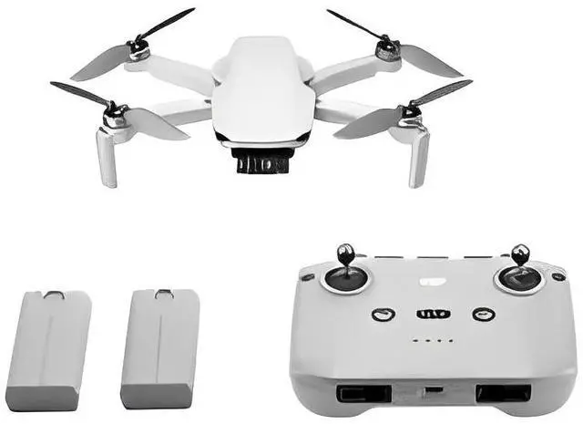 Main image of DJI Mini 4K HD Aerial Drone, weighs less than 249 grams, 3-axis gimbal stabilization, 10km video transmission, auto-return, 3 Batteries