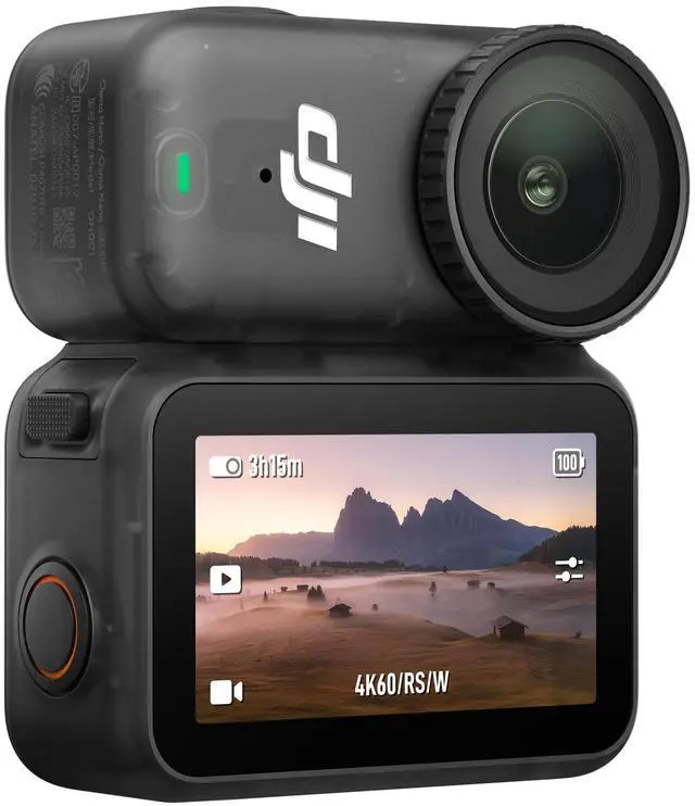 Alt view image 5 of 7 - DJI Osmo Nano Wearable Vlogging Action Camera for Cycling, Family Activities, and Sports - 4K Thumb-Sized Action Camera, Standard Kit