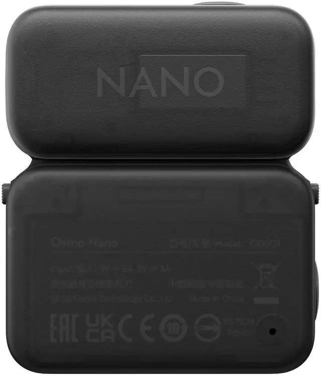 Alt view image 6 of 7 - DJI Osmo Nano Wearable Vlogging Action Camera for Cycling, Family Activities, and Sports - 4K Thumb-Sized Action Camera, Standard Kit