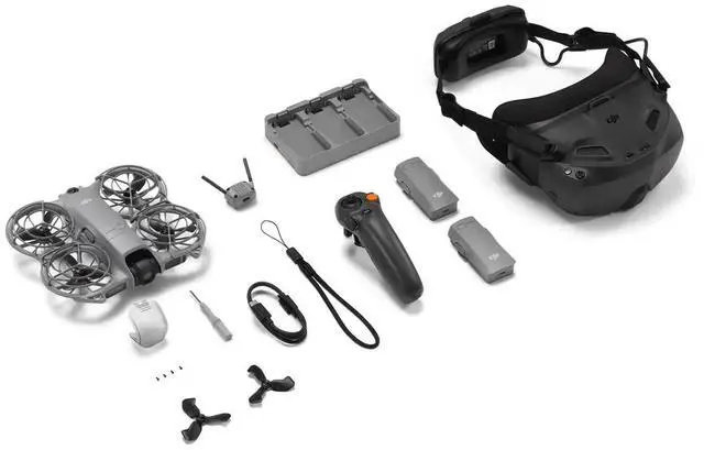 Alt view image 7 of 7 - DJI Neo2 Adult Mini Drone features a 4K Ultra HD camera with Follow Mode, Subject Tracking, QuickShot modes, and image stabilization. Includes a gesture control kit.