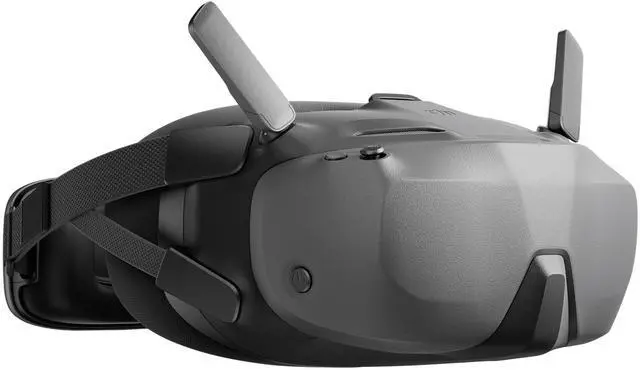 Alt view image 4 of 6 - DJI N3 FPV Goggles, featuring a Micro-OLED screen, O4 HD video transmission, adjustable diopter settings, true picture-in-picture (PIP), and a wireless transmission kit