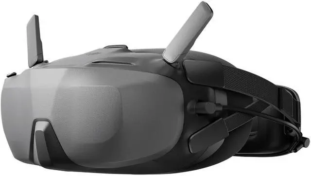 Alt view image 3 of 6 - DJI N3 FPV Goggles, featuring a Micro-OLED screen, O4 HD video transmission, adjustable diopter settings, true picture-in-picture (PIP), and a wireless transmission kit