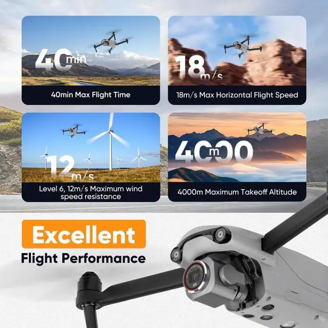 Alt view image 5 of 7 - Autel EVO Lite 6K Drone, 1-inch CMOS Image Sensor, 40-minute Flight Time, AI Object Recognition, 12-kilometer Transmission Range, Three-Directional Visual Obstacle Avoidance, Flagship Edition Bundle