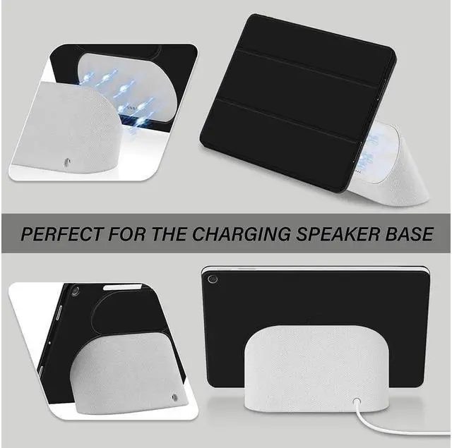 Alt view image 5 of 7 - BONAEVER for Google Pixel 2023 Case 11 inch Ultra Slim PU Leather TPU Back Shell Foldable Stand and Drop-Shockproof Case Cover Google Pixel Compatible with Charging Speaker