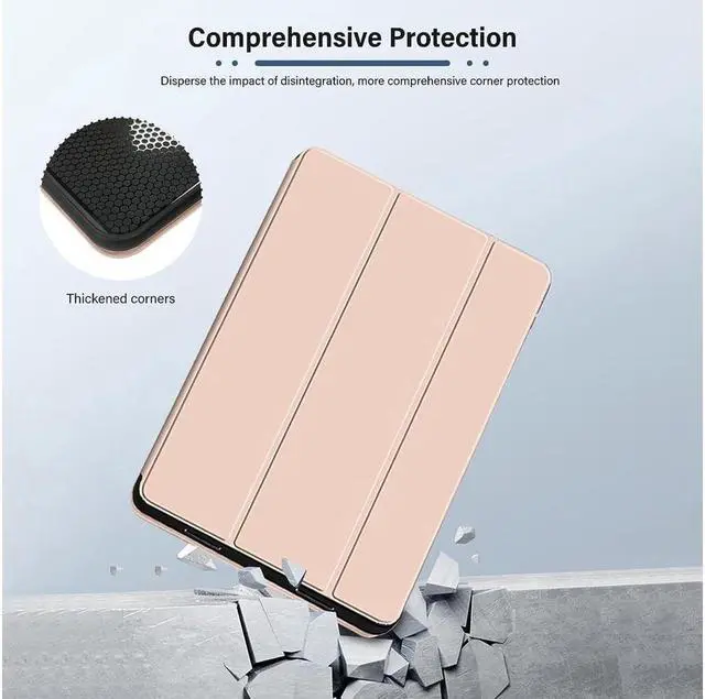 Alt view image 7 of 7 - BONAEVER for Google Pixel 2023 Case 11 inch Ultra Slim PU Leather TPU Back Shell Foldable Stand and Drop-Shockproof Case Cover Google Pixel Compatible with Charging Speaker