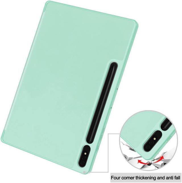 Alt view image 5 of 7 - BONAEVER Case for Samsung Galaxy Tab S9 11 inch 2023 SM-X710 SM-X716B SM-X718U Folio Slim Stand Cover Protective Cover with with Pencil Holder Stylus Pen