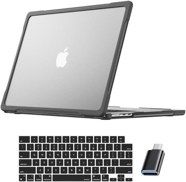 Main image of BONAEVER For Macbook Air 15 inch Case 2025 2024 2023 A3241 M4 A3114 M3 A2941 M2 with Liquid Retina Display Touch ID Rugged Hard Shockproof Cover with Stand and Keyboard Skin Type C Adapter