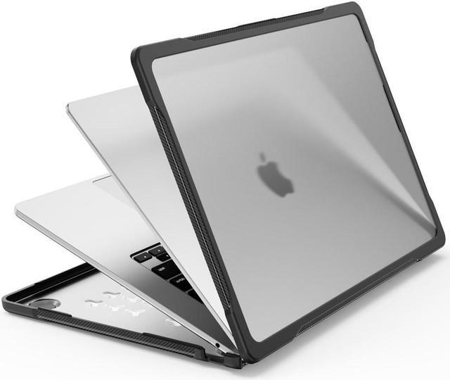 Alt view image 2 of 7 - BONAEVER For Macbook Air 15 inch Case 2025 2024 2023 A3241 M4 A3114 M3 A2941 M2 with Liquid Retina Display Touch ID Rugged Hard Shockproof Cover with Stand and Keyboard Skin Type C Adapter