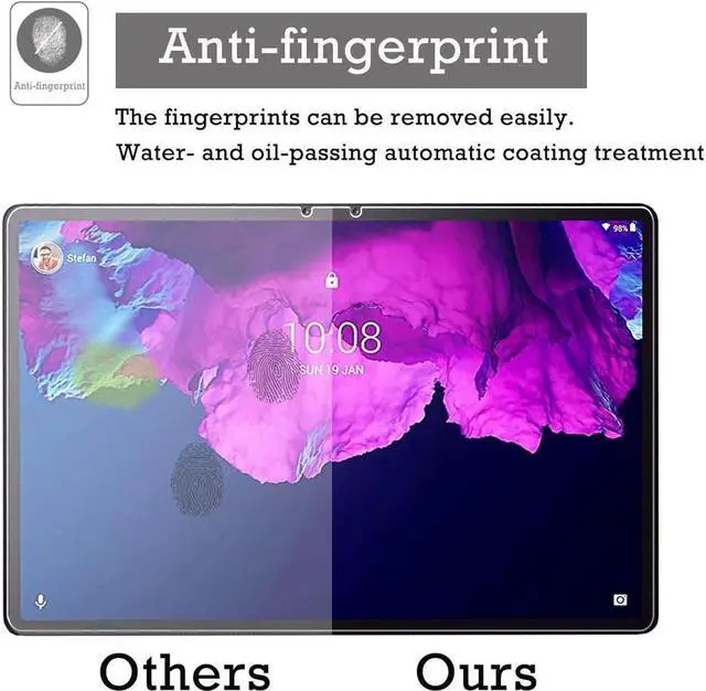 Alt view image 4 of 7 - [2-Pack] Screen Protector for Lenovo Tab P11 Pro 11.5 inch 2020 TB-J706F / TB-J706L Tempered Glass Screen Protector Film, S Pen Compatible, Anti-Fingerprint, Anti-Scratch