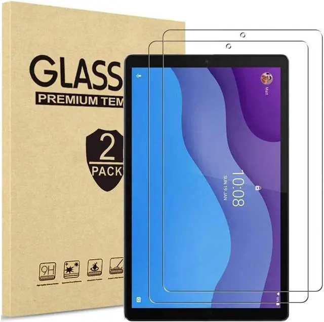 Main image of [2-Pack] Screen Protector for Lenovo Tab M10 HD Case 2nd Gen 10.1 Inch 2020 TB-X306 TB-X306F TB-X306X Tempered Glass Screen Protector Film, S Pen Compatible, Anti-Fingerprint, Anti-Scratch