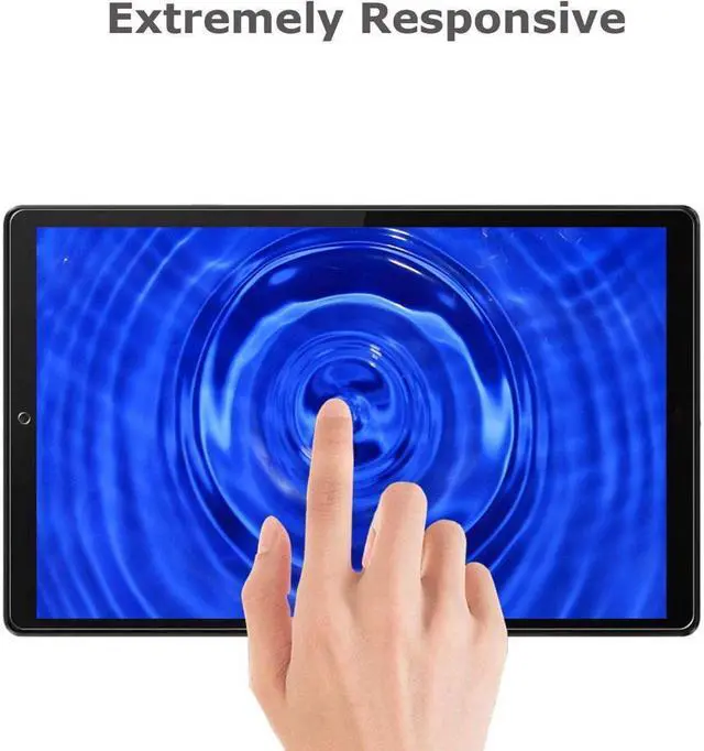 Alt view image 7 of 7 - [2-Pack] Screen Protector for Lenovo Tab M10 HD Case 2nd Gen 10.1 Inch 2020 TB-X306 TB-X306F TB-X306X Tempered Glass Screen Protector Film, S Pen Compatible, Anti-Fingerprint, Anti-Scratch