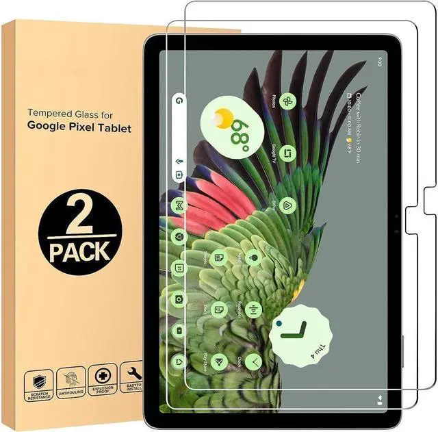 Main image of BONAEVER [2-Pack] Screen Protector for Lenovo IdeaPad Duet 5 Chromebook 13.3 inch Tempered Glass Screen Protector Film S Pen Compatible Anti-Fingerprint Anti-Scratch