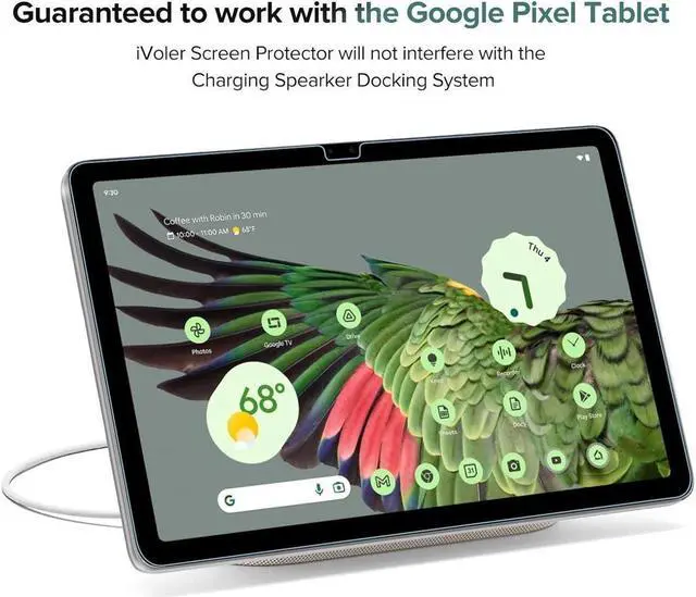 Alt view image 3 of 7 - BONAEVER [2-Pack] Screen Protector for Lenovo IdeaPad Duet 5 Chromebook 13.3 inch Tempered Glass Screen Protector Film S Pen Compatible Anti-Fingerprint Anti-Scratch