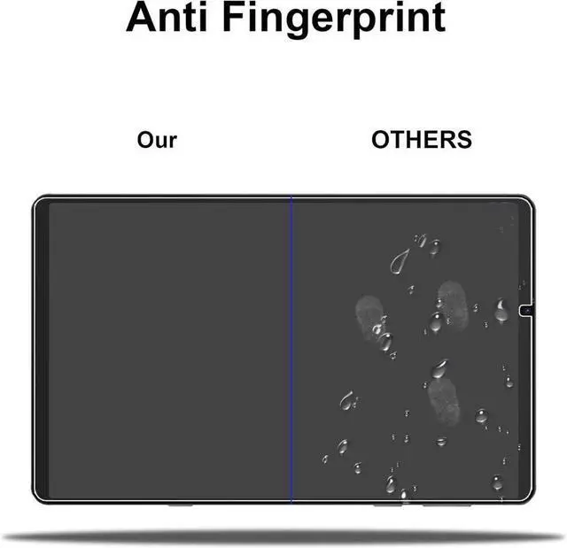 Alt view image 5 of 7 - BONAEVER [2-Pack] Screen Protector for Lenovo IdeaPad Duet 5 Chromebook 13.3 inch Tempered Glass Screen Protector Film S Pen Compatible Anti-Fingerprint Anti-Scratch