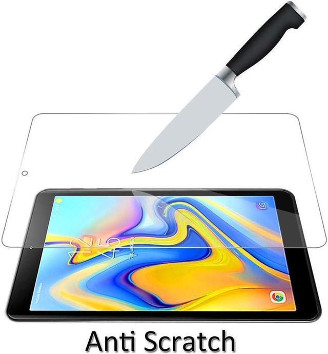 Alt view image 7 of 7 - BONAEVER [2-Pack] Screen Protector for Samsung Galaxy Tab A 10.5 inch 2018 SM-T590/SM-T595/SM-T597 Tempered Glass Screen Protector FilmScratch Resi Standant