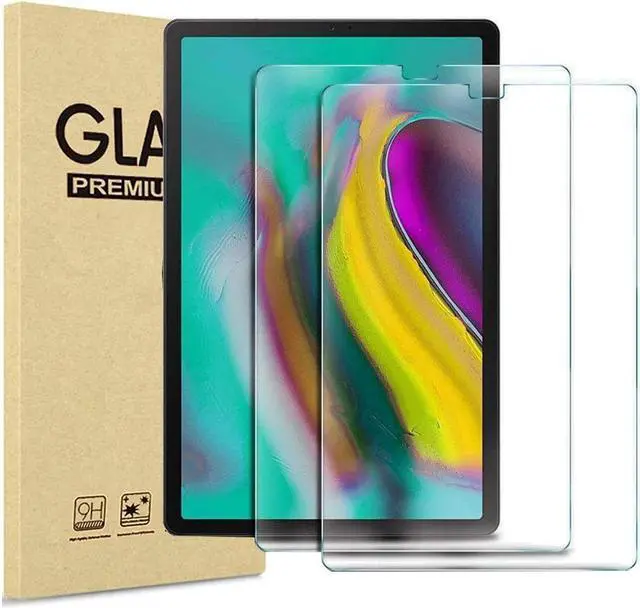 Main image of BONAEVER [2-Pack] Screen Protector for Samsung Galaxy Tab S5e 10.5 inch 2019 SM-T720 SM-T725 SM-T727 Tempered Glass Screen Protector Film S-Pen CompatibleScratch Resi Standant