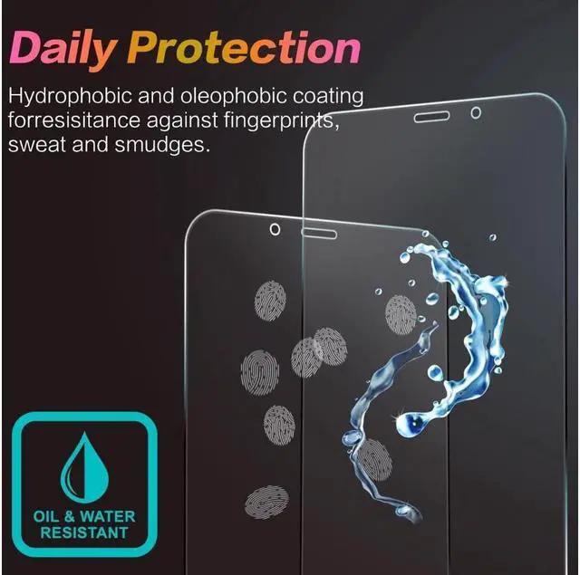 Alt view image 4 of 7 - BONAEVER [3-Pack] Screen Protector for Samsung Galaxy Tab Active 2 8.0 Inch Model SM-T395 SM-T390 Tempered Glass Screen Protector Film S-Pen CompatibleScratch Resi Standant